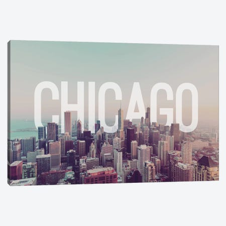 Chicago Canvas Print #CLV2} by 5by5collective Canvas Art