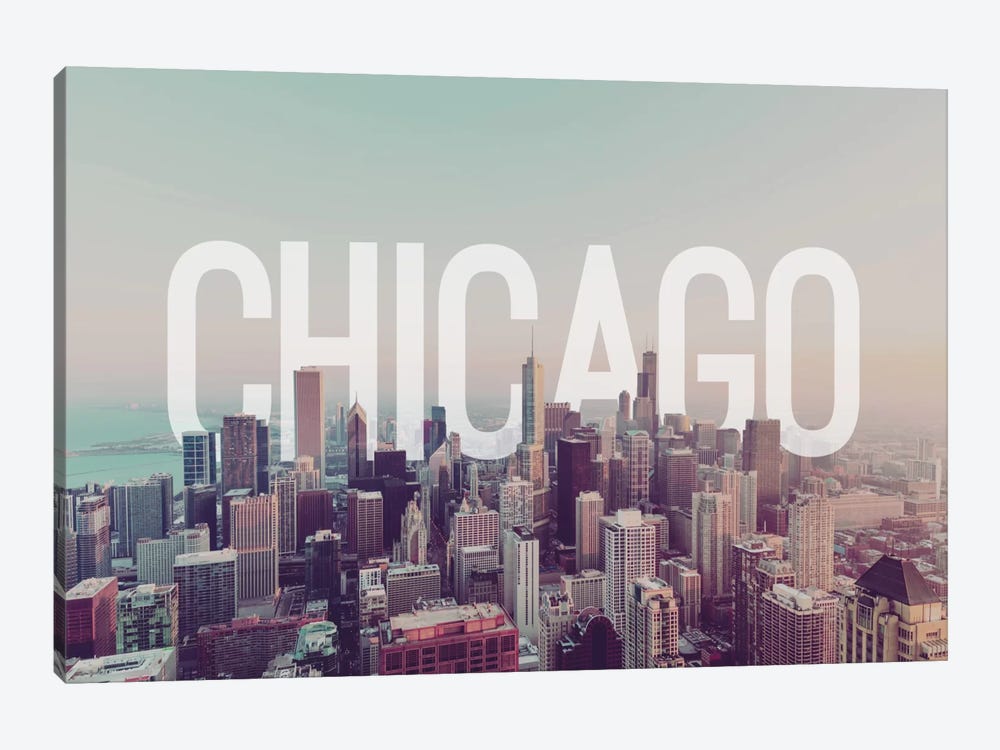 Chicago by 5by5collective 1-piece Art Print