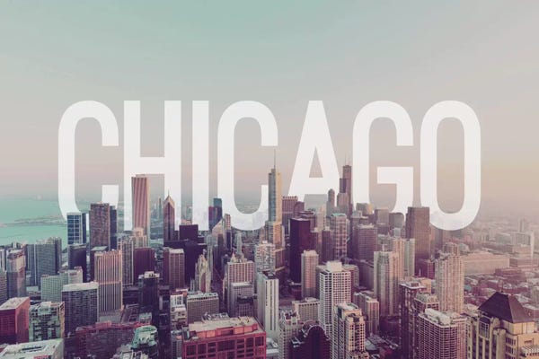 Large Scenic & Landscape Art - Canvas Prints: Chicago by 5by5collective