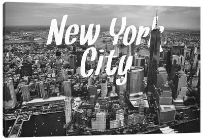 B/W New York Canvas Art Print - Black & White Cityscapes