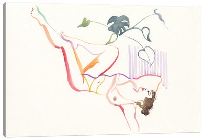 Radiate Canvas Art Print - Subdued Nudes