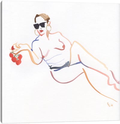 Bella Vita Canvas Art Print - Subdued Nudes