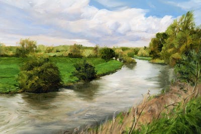 Fancy A Walk by Coleman Senecal framed canvas print