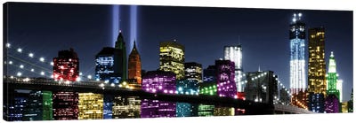 NYC In Living Color II Canvas Art Print - New York City Skylines