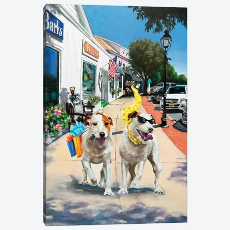The Life Of Judy And Elroy Canvas Print #CLZ1} by Carol Luz Canvas Wall Art