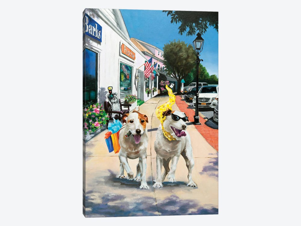 The Life Of Judy And Elroy by Carol Luz 1-piece Canvas Wall Art