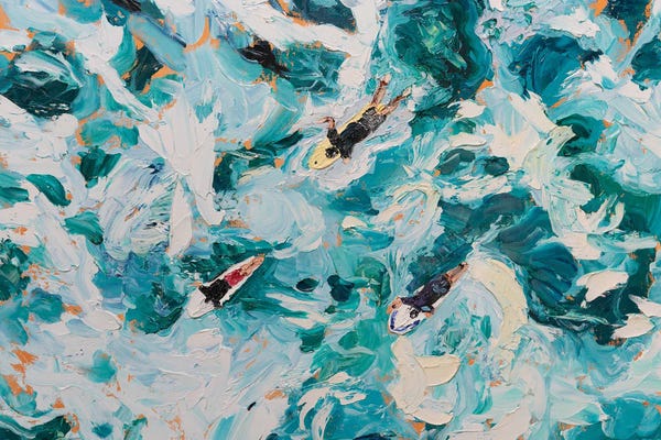 Carol Luz: Beach III by Carol Luz