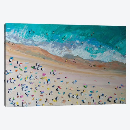 Beach Canvas Print #CLZ4} by Carol Luz Canvas Art Print