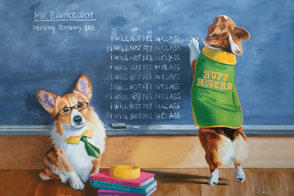 Teachers: Marking Territory Class by Carol Luz