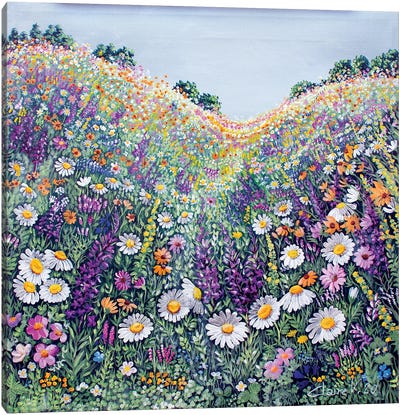 Spring Canvas Art Print - Herb Art