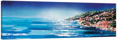 Villefranche Sur Mer Canvas Art Print - Claire Morand