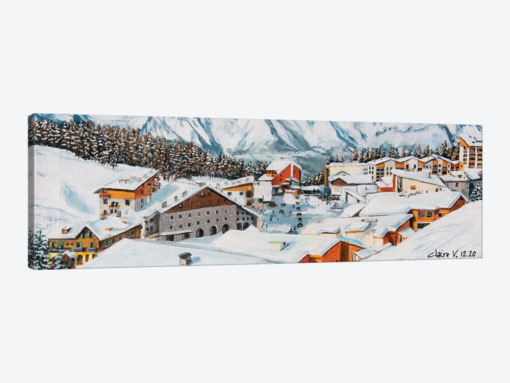 Valberg En Hiver by Claire Morand 1-piece Canvas Wall Art