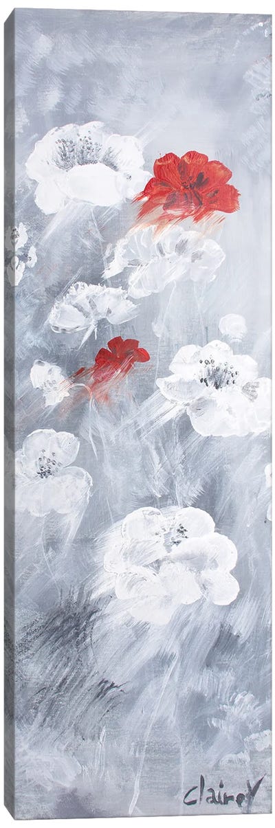Blow Of Flowers Canvas Art Print - Claire Morand