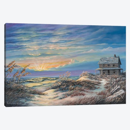 Yesterdays Sunrise Canvas Print #CMF17} by Campbell Frost Canvas Art