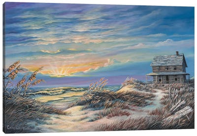 Yesterdays Sunrise Canvas Art Print - Campbell Frost
