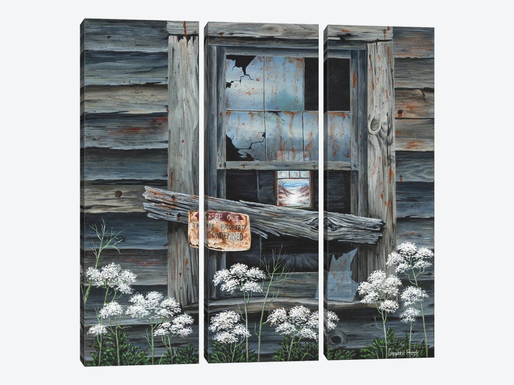 Condemned by Campbell Frost 3-piece Canvas Wall Art