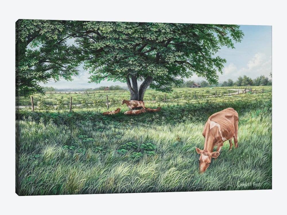 Grazing by Campbell Frost 1-piece Art Print