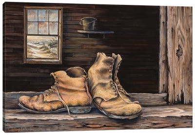 Retired Canvas Art Print - Campbell Frost