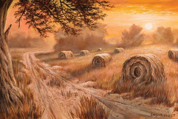 Campbell Frost: Country Sunset by Campbell Frost