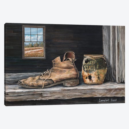 Quaker State Canvas Print #CMF2} by Campbell Frost Canvas Artwork