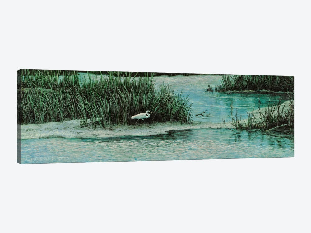 Marsh Morning Stroll by Campbell Frost 1-piece Canvas Art