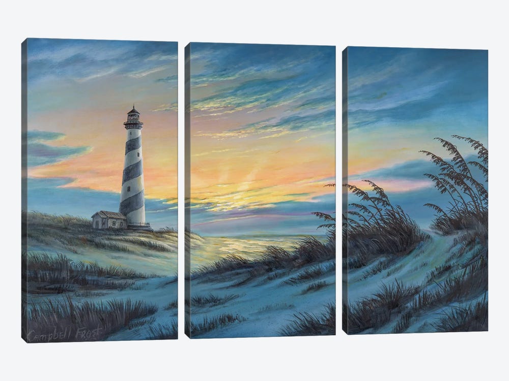 Morning Light by Campbell Frost 3-piece Canvas Print