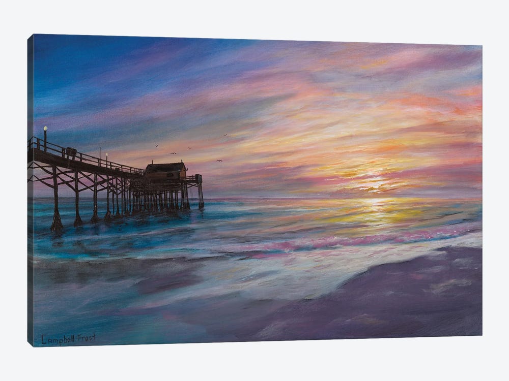 Old Folly Pier by Campbell Frost 1-piece Art Print