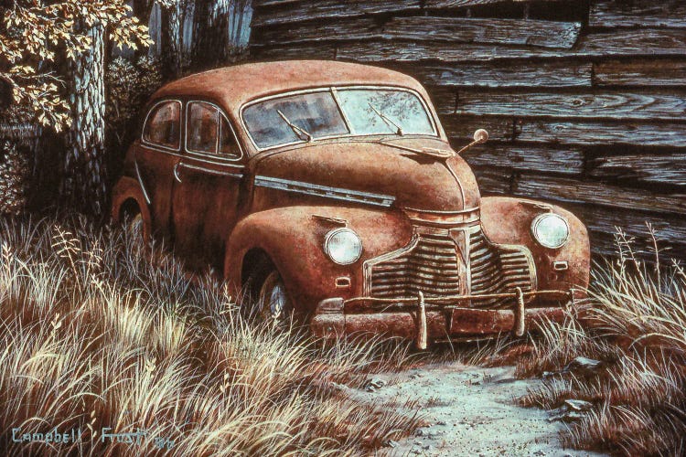 Parked by Campbell Frost wall art