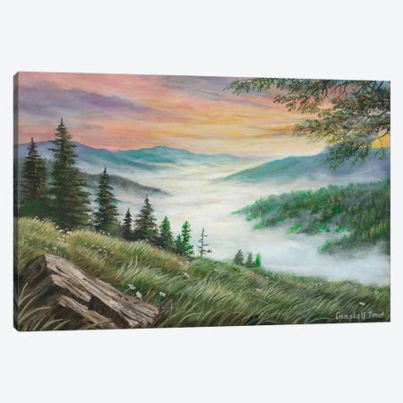 Smokey Morn Canvas Print #CMF40} by Campbell Frost Canvas Wall Art