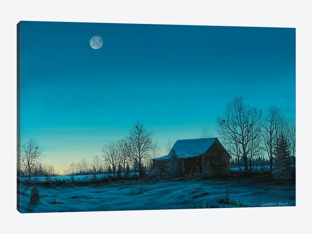 Winter's Eve by Campbell Frost 1-piece Canvas Artwork