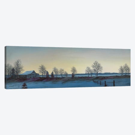Winter's Morn Canvas Print #CMF43} by Campbell Frost Canvas Art