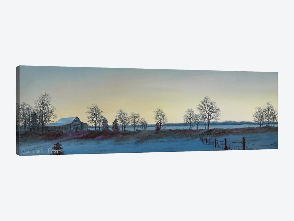 Winter's Morn by Campbell Frost 1-piece Canvas Print
