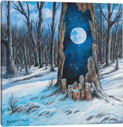 Portal Canvas Art Print - Winter Wonderland