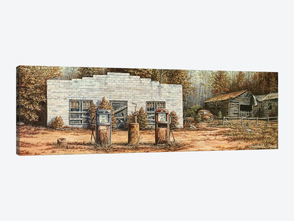 Thirty-One Cents A Gallon by Campbell Frost 1-piece Canvas Wall Art
