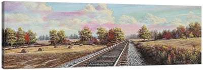 Atlantic Coast Line Canvas Art Print - Train Art