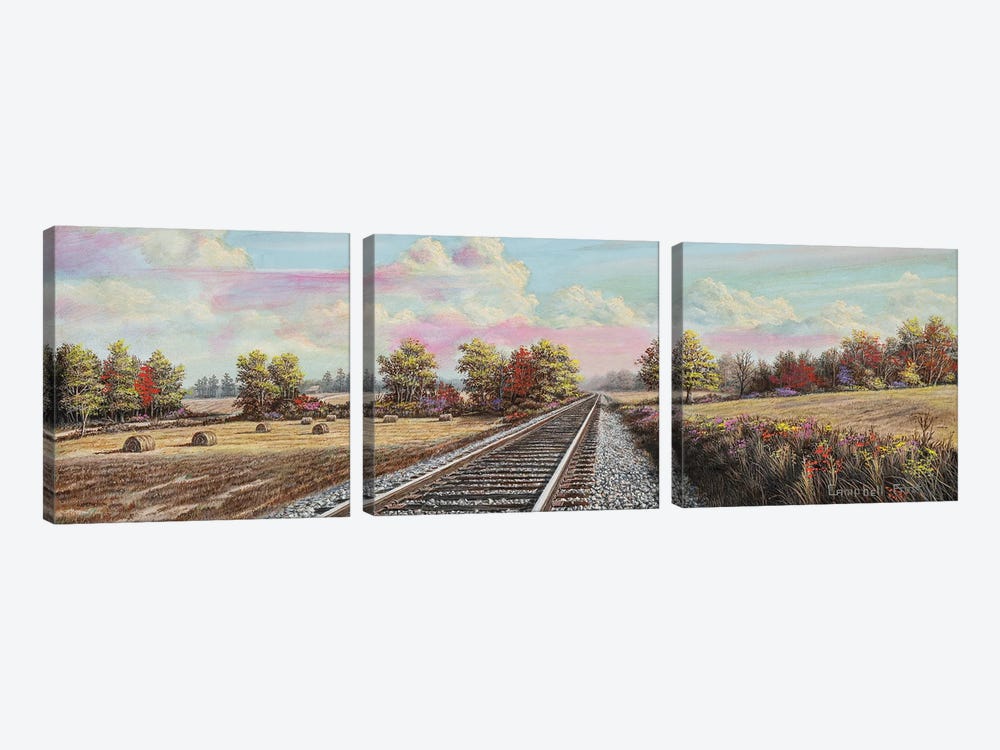 Atlantic Coast Line by Campbell Frost 3-piece Art Print