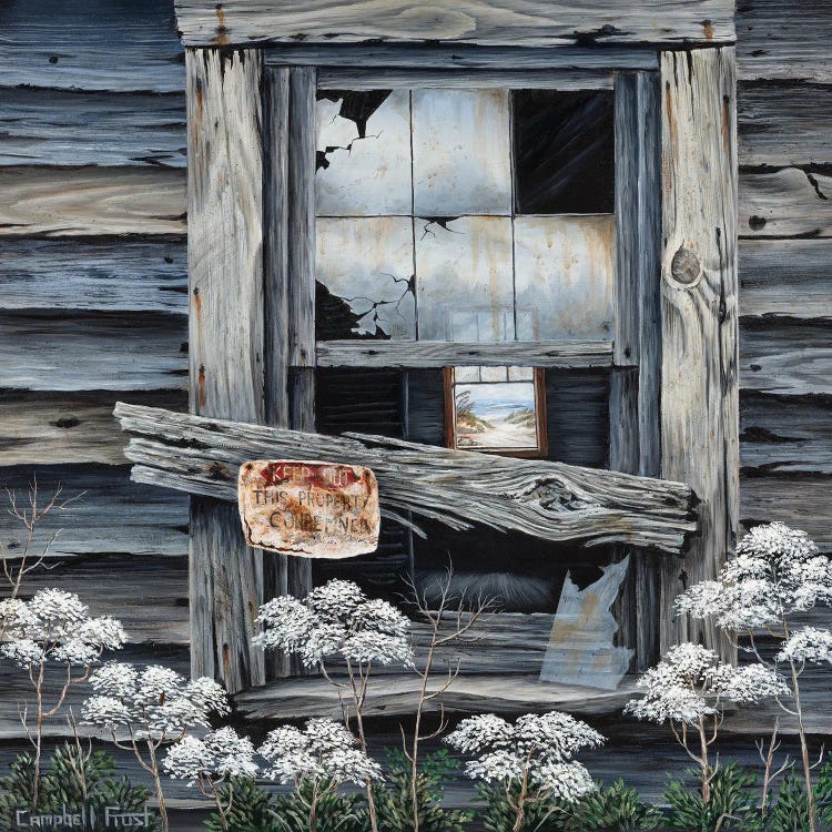 Keep Out by Campbell Frost wall art