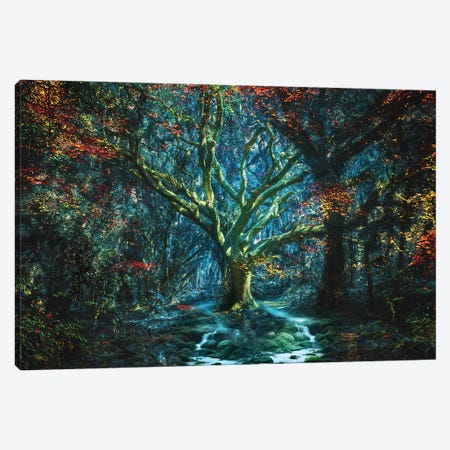 The Tree Of Woe Canvas Print #CMK100} by Claudia McKinney Canvas Wall Art