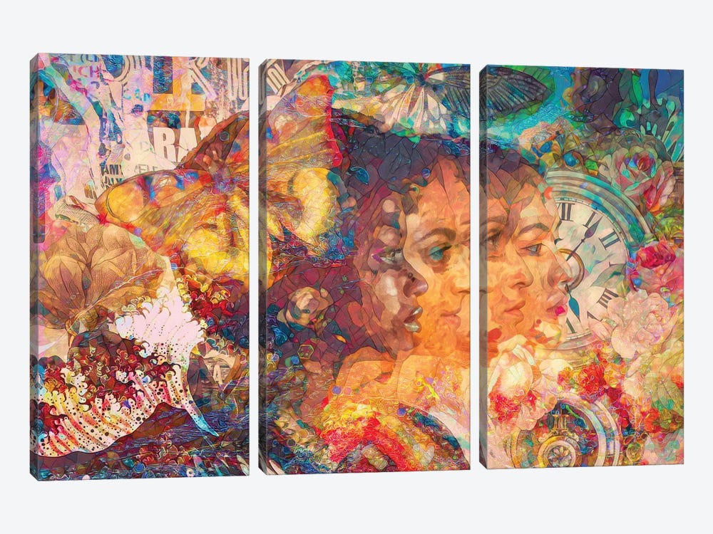 Celebration by Claudia McKinney 3-piece Canvas Print