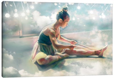 Cloud Dancer Canvas Art Print - Claudia McKinney