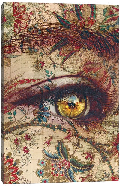 World Traveler Canvas Art Print - Eyes