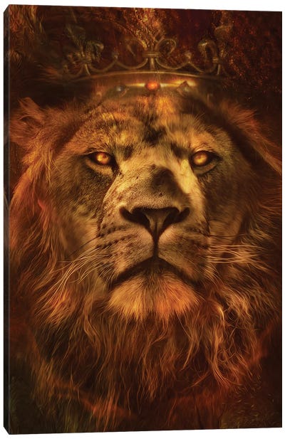 The King's Victory Canvas Art Print - Kings & Queens