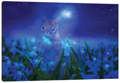 Magic In The Moonlight Canvas Art Print - Claudia McKinney