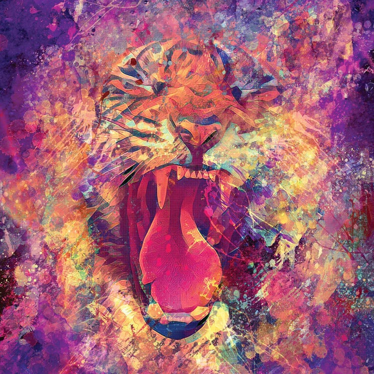 Eye Of The Tiger by Claudia McKinney wall art
