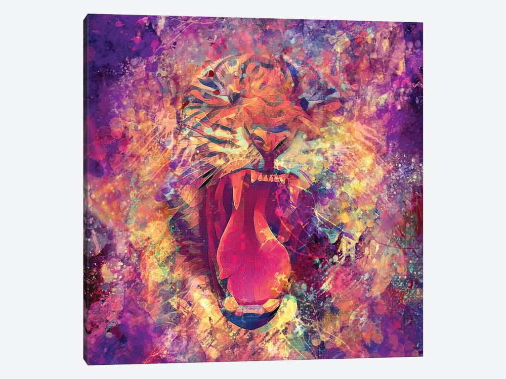 Eye Of The Tiger by Claudia McKinney 1-piece Art Print