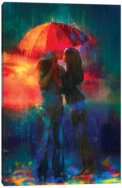 Painting Pictures Canvas Art Print - The Perfect Storm