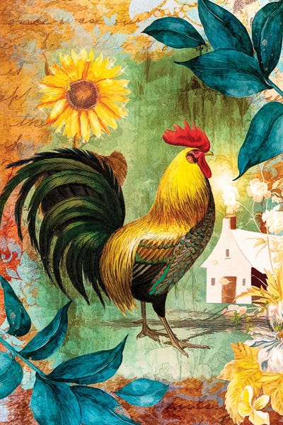Canvas Print: Farm Days by Claudia McKinney