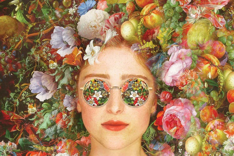 Flower Power by Claudia McKinney wall art