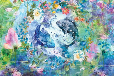 Pisces by Claudia McKinney art print