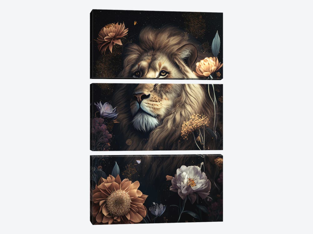 Vulnerable by Claudia McKinney 3-piece Canvas Print